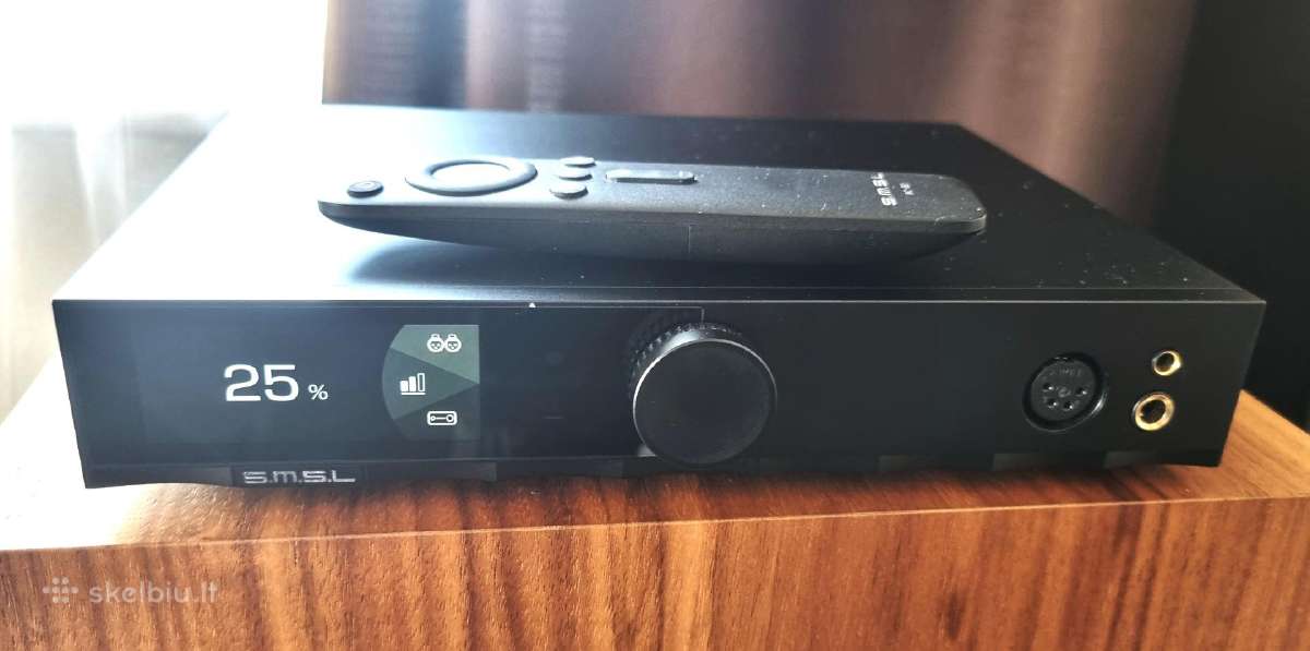 Smsl H400 ausinių stiprintuvas / preamp