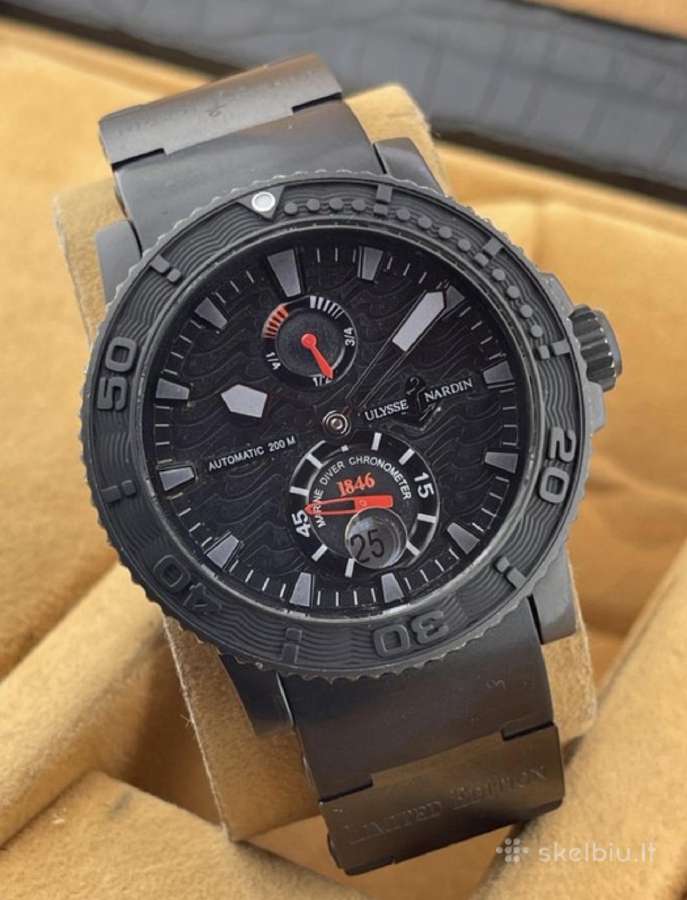 Ulysse Nardin Marine Diver Black Sea Limited Edit.