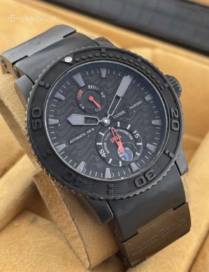 Ulysse Nardin Marine Diver Black Sea Limited Edit. - nuotraukos Nr. 2