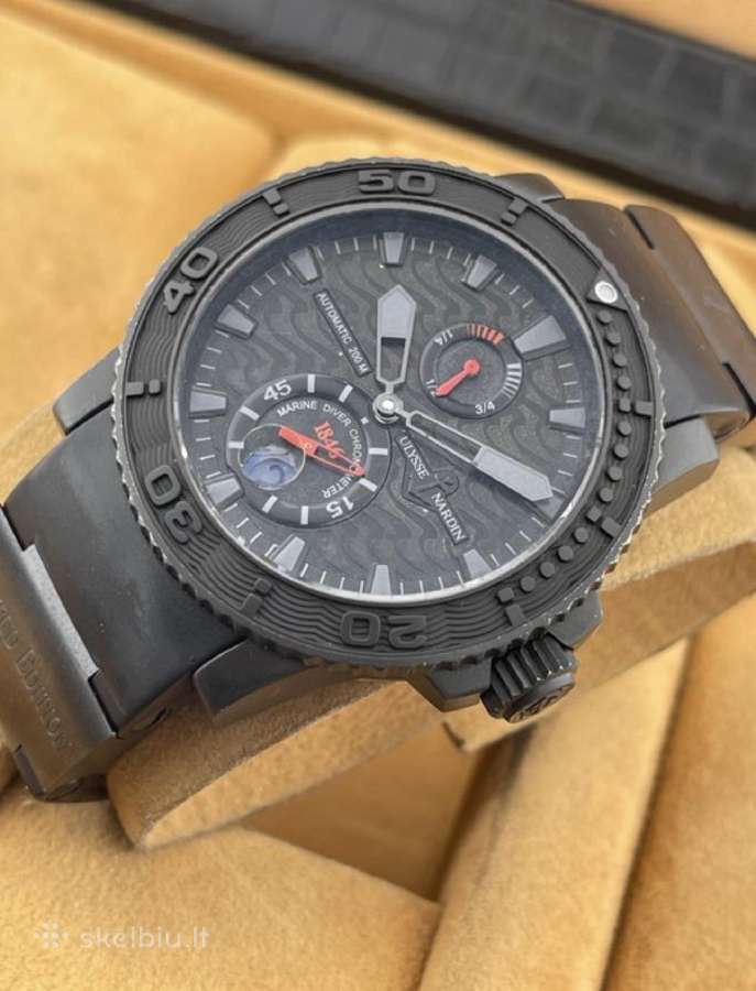 Ulysse Nardin Marine Diver Black Sea Limited Edit. - nuotraukos Nr. 3