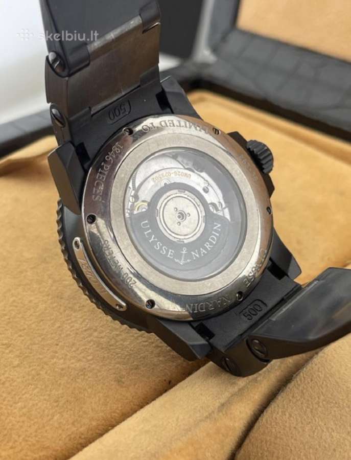 Ulysse Nardin Marine Diver Black Sea Limited Edit. - nuotraukos Nr. 7