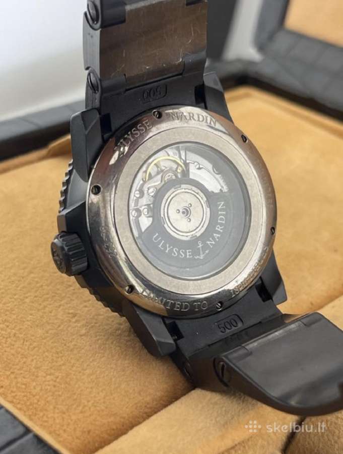 Ulysse Nardin Marine Diver Black Sea Limited Edit. - nuotraukos Nr. 10
