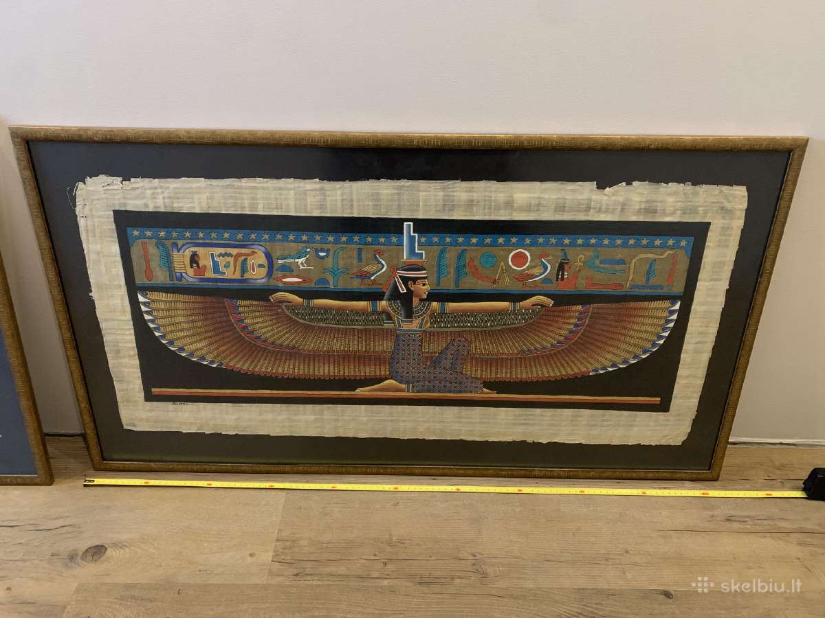 Egipto papiruso paveikslas