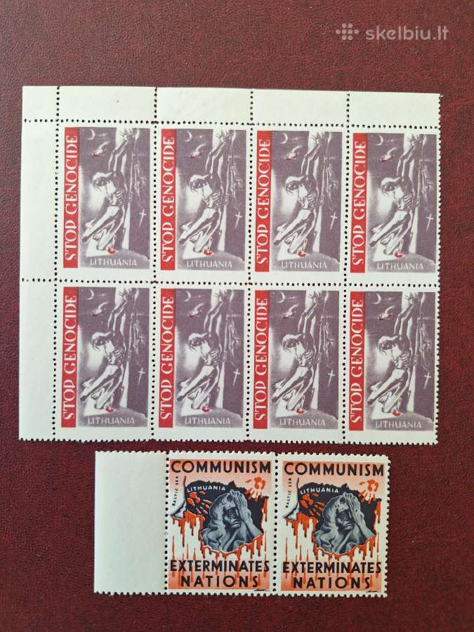 Lithuania išeivijos ženklai Mnh