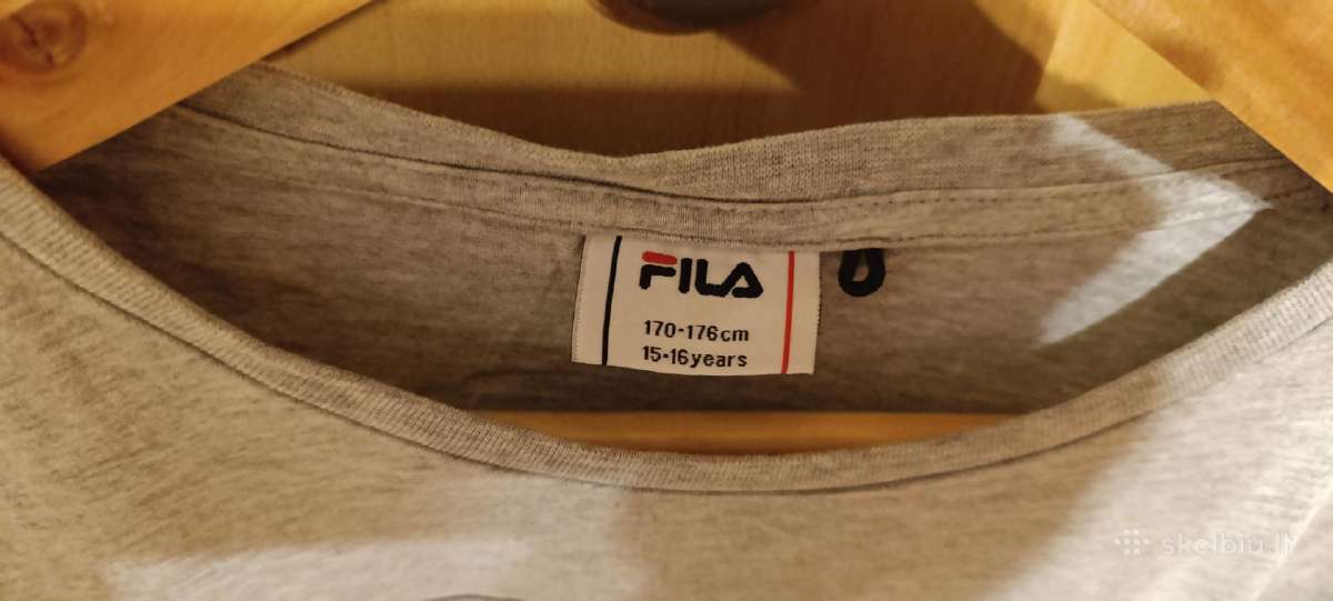 Fila medvilniniai marškinėliai 15-16 metų - nuotraukos Nr. 3