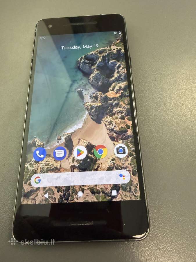 Google pixel 2 telefonas su garantija
