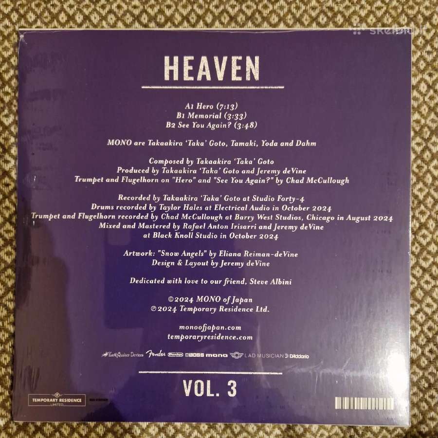 Mono - Heaven Vol. 3 / Spalvotas vinilas - nuotraukos Nr. 3