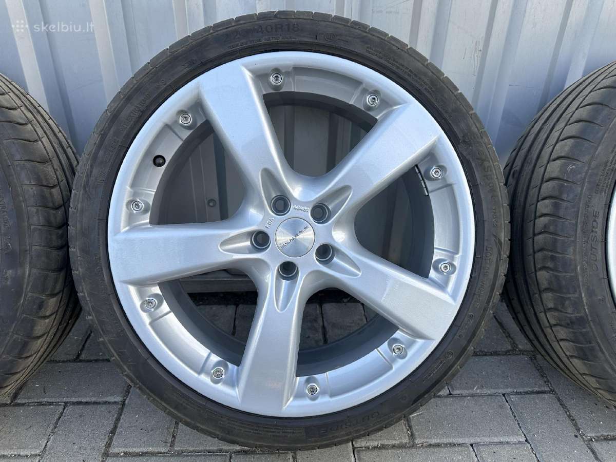 VW ratlankiai su padangom 5x100