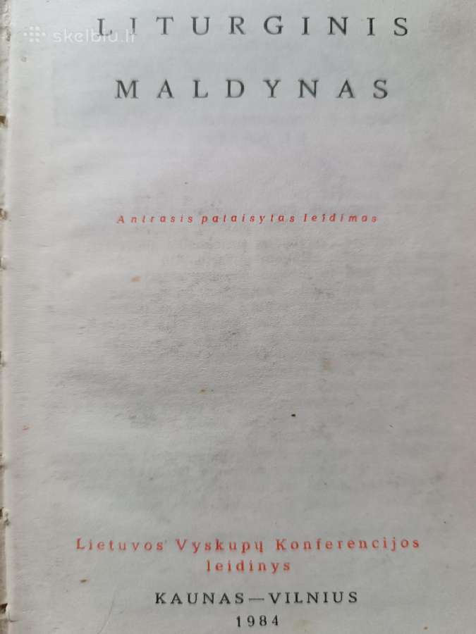 Liturginis maldynas (1984) - nuotraukos Nr. 3