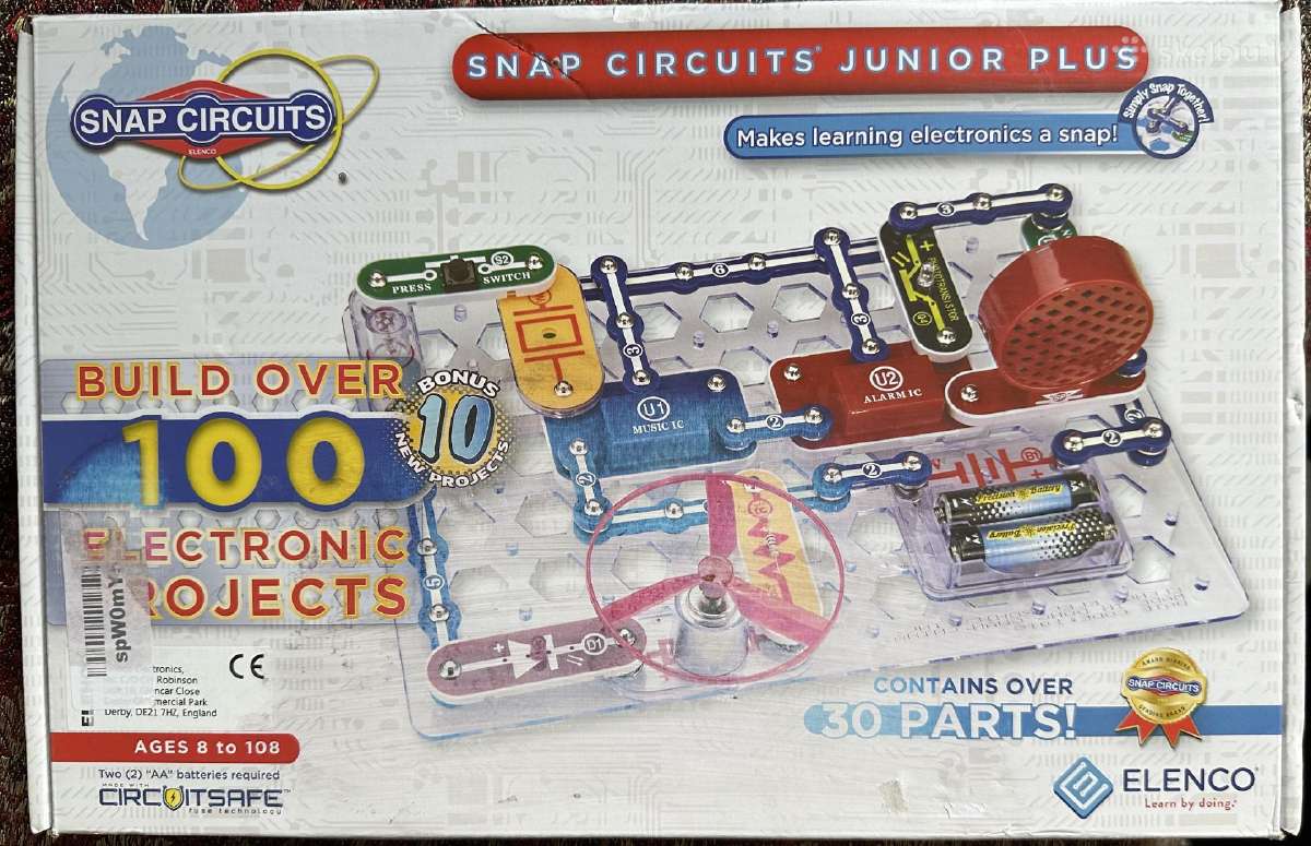 Naujas „Snap Circuits Junior Plus