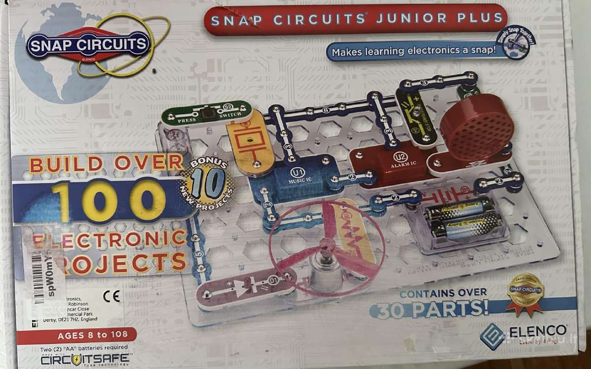 Naujas „Snap Circuits Junior Plus - nuotraukos Nr. 3