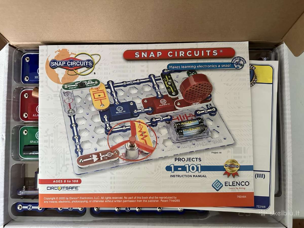 Naujas „Snap Circuits Junior Plus - nuotraukos Nr. 4