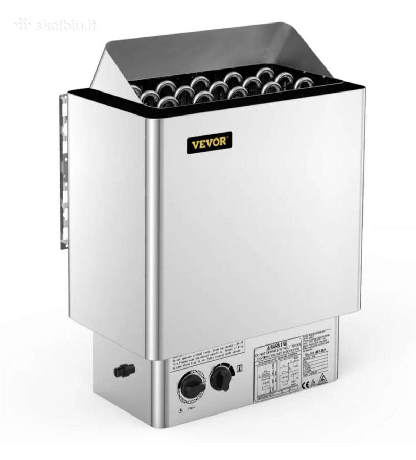 Pirties, saunos elektrinė krosnelė 9kw.