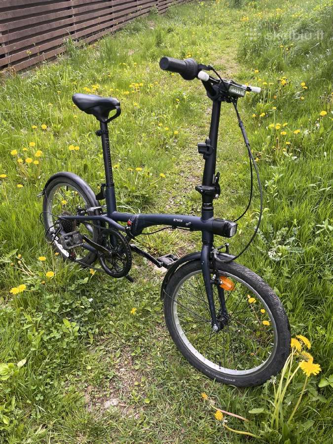 Btwin 500 fold sulankstomas dviratis - nuotraukos Nr. 2