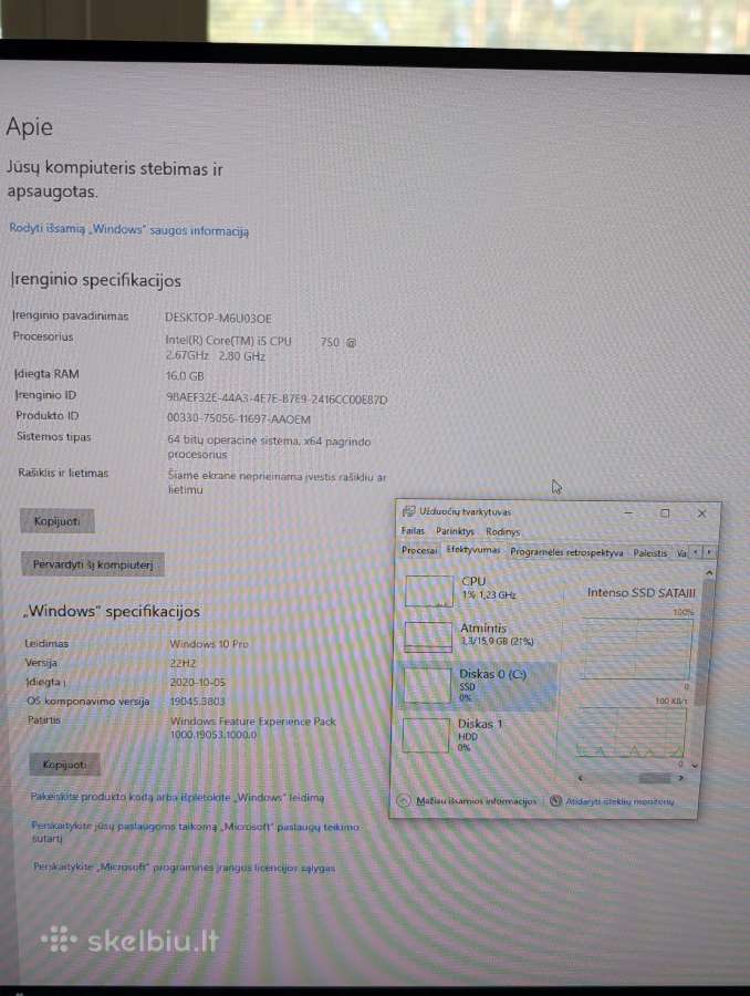 Hp Compaq 8100 Elite atnaujintas Pc - nuotraukos Nr. 4