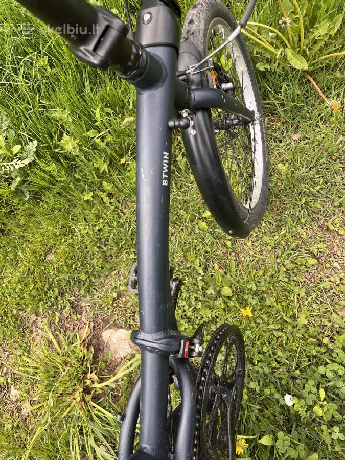 Btwin 500 fold sulankstomas dviratis - nuotraukos Nr. 7