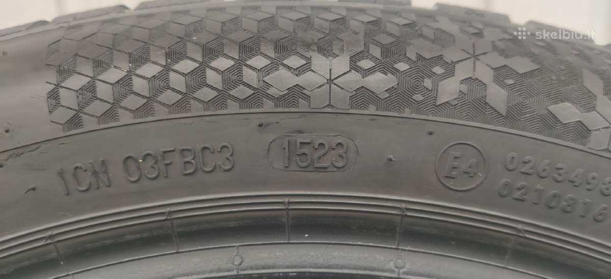 Continental vasarines 205/55 R17 padangos - nuotraukos Nr. 8