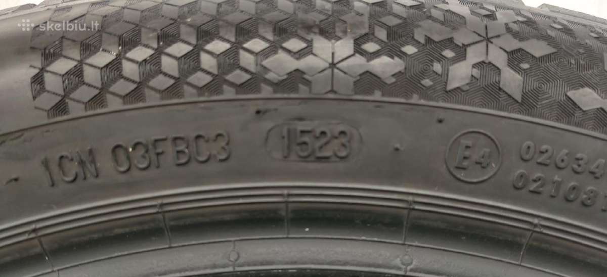 Continental vasarines 205/55 R17 padangos - nuotraukos Nr. 10