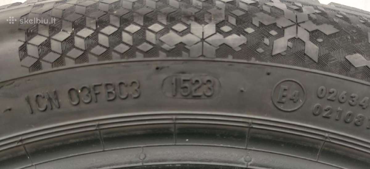 Continental žiemines 205/55 R17 padangos 2023 m. - nuotraukos Nr. 6
