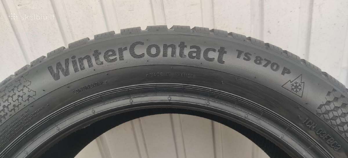 Continental žiemines 205/55 R17 padangos 2023 m. - nuotraukos Nr. 5