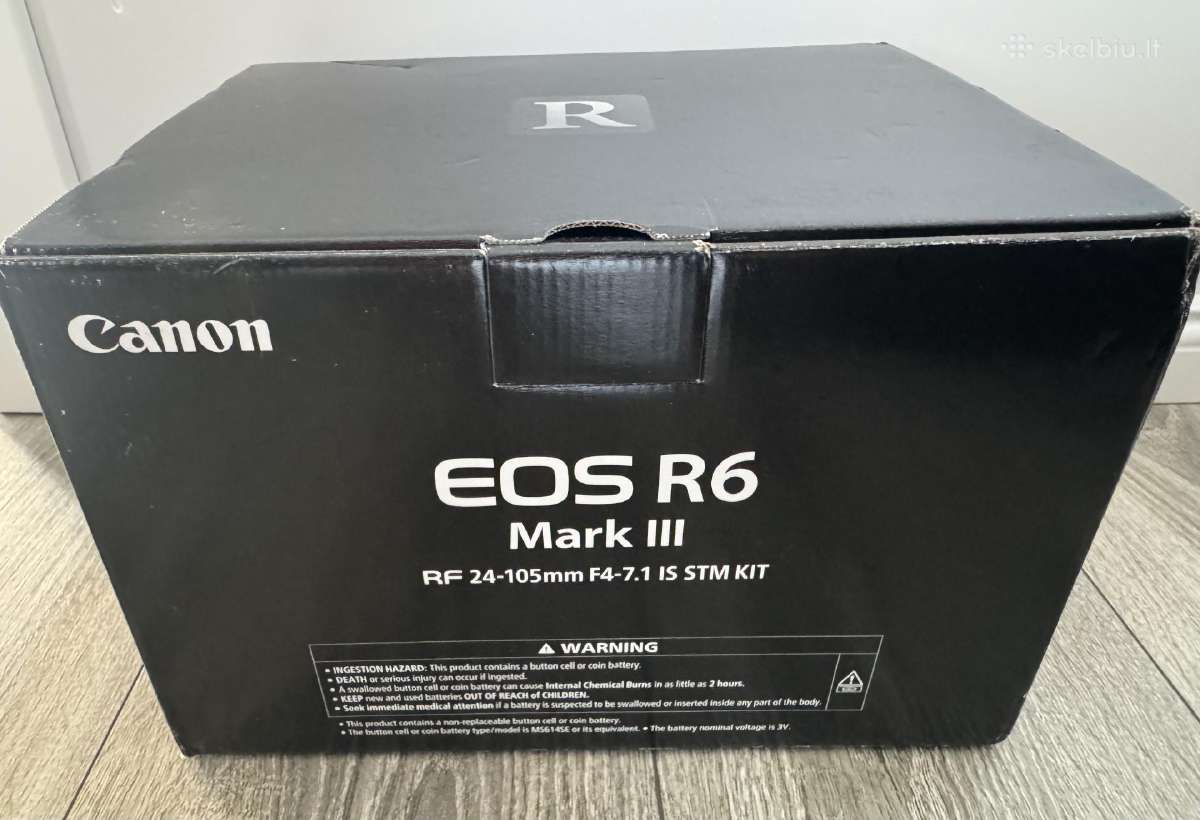 Canon EOS R6 Mark III + 24-105mm