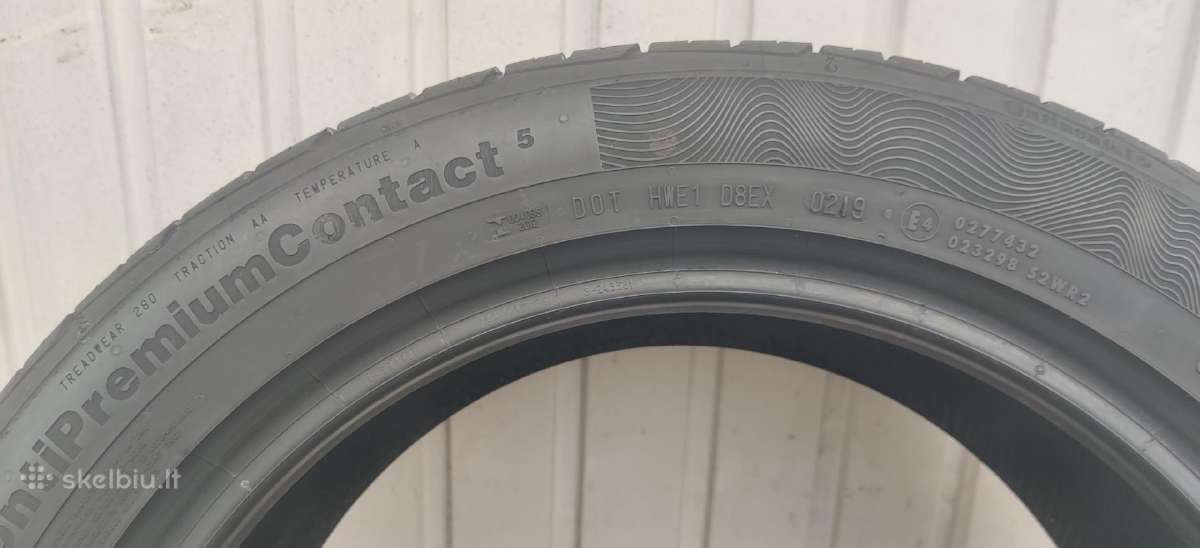 Continental vasarines 205/55 R17 padangos - nuotraukos Nr. 4