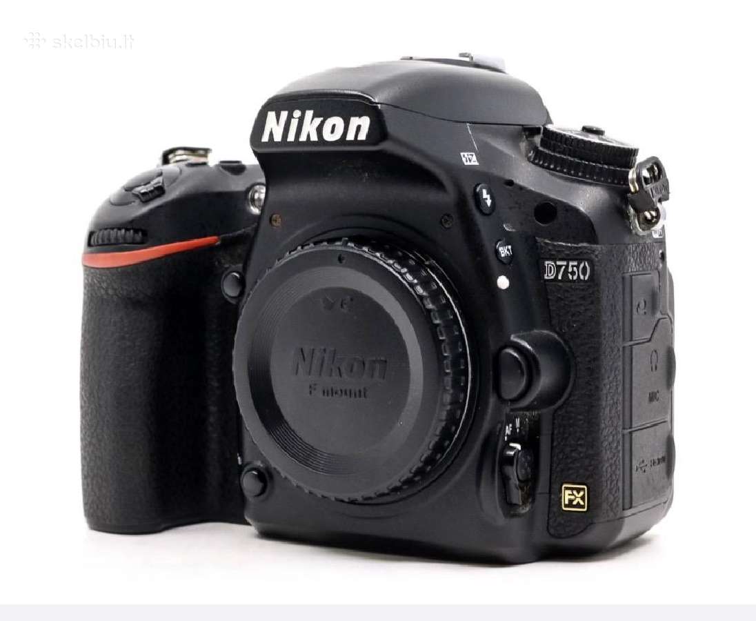 Ieškau gero stovio Nikon D750