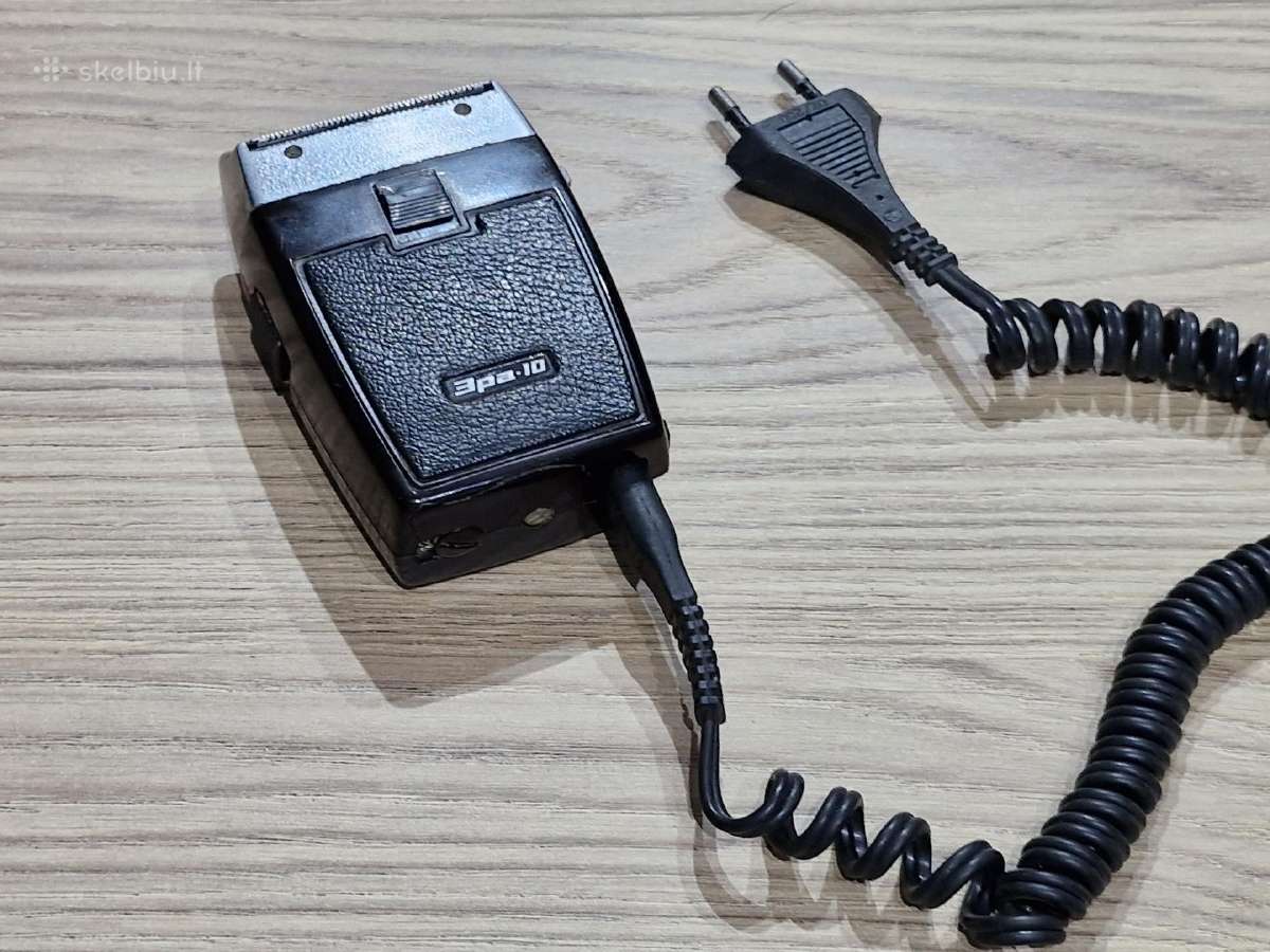 Sovietinė elektrinė barzdaskutė Era 10 - nuotraukos Nr. 2
