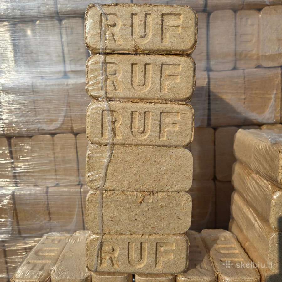 Durpių briketai, Ruf briketai, malkos - nuotraukos Nr. 4