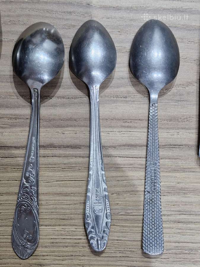 Sovietiniai stalo įrankiai įvairūs - nuotraukos Nr. 9