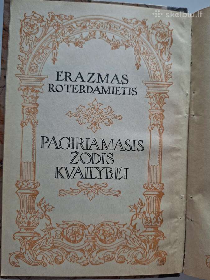 Pagiriamasis žodis kvailybei. 1947 m. leidimas - nuotraukos Nr. 4