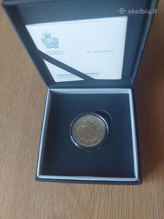 San Marinas reverse proof - nuotraukos Nr. 2