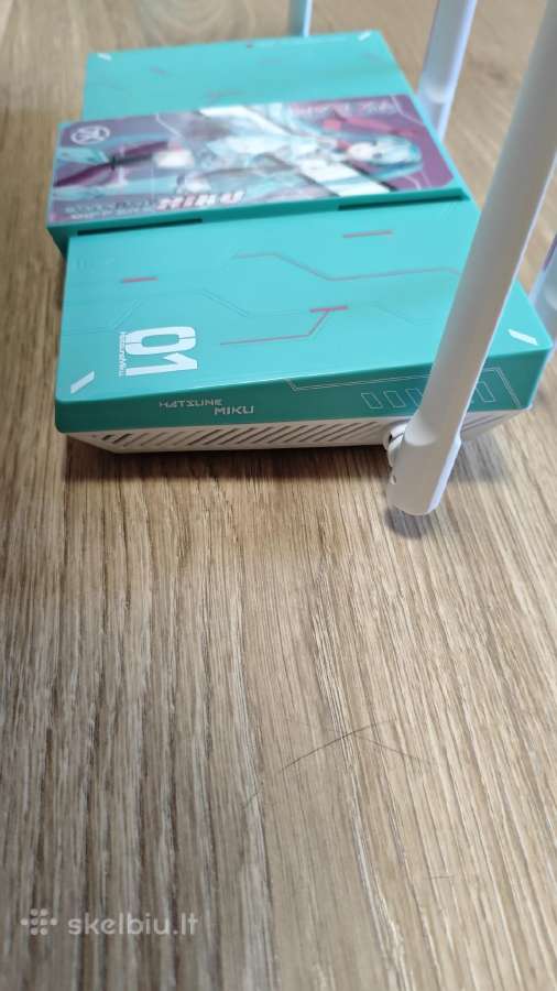 Hatsune Miku WiFi 7 Rt-be57 Maršrutizatorius - nuotraukos Nr. 3