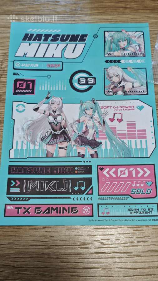 Hatsune Miku WiFi 7 Rt-be57 Maršrutizatorius - nuotraukos Nr. 9