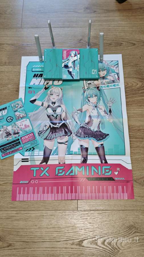 Hatsune Miku WiFi 7 Rt-be57 Maršrutizatorius - nuotraukos Nr. 12
