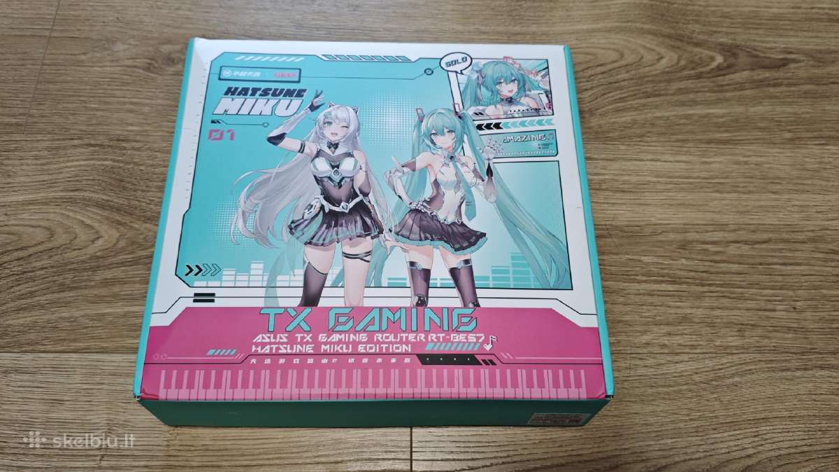 Hatsune Miku WiFi 7 Rt-be57 Maršrutizatorius - nuotraukos Nr. 7