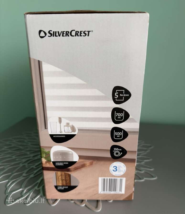 Silvercrest rankinis trintuvas(2 in 1)hand blender - nuotraukos Nr. 2