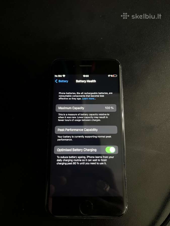 iPhone 7 32gb, 100% baterija, puikiai veikia