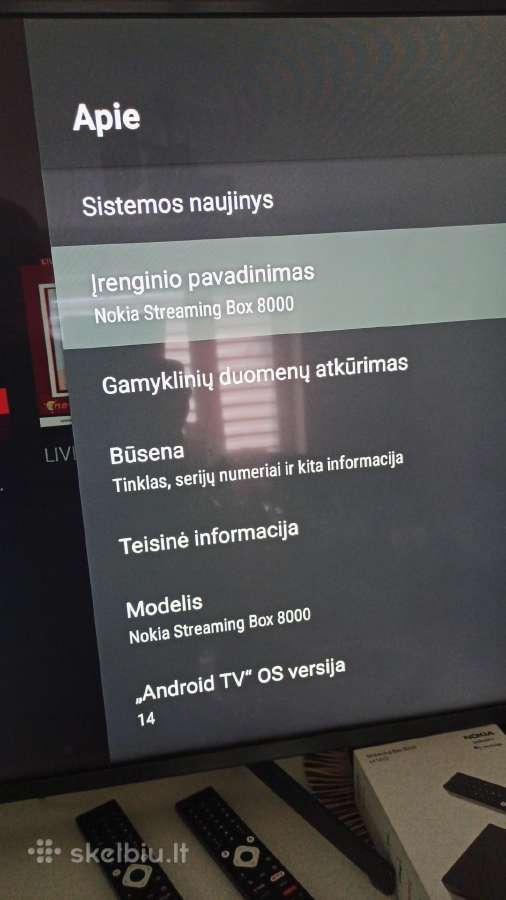 Nokia Streaming TV Box 8000 - nuotraukos Nr. 3