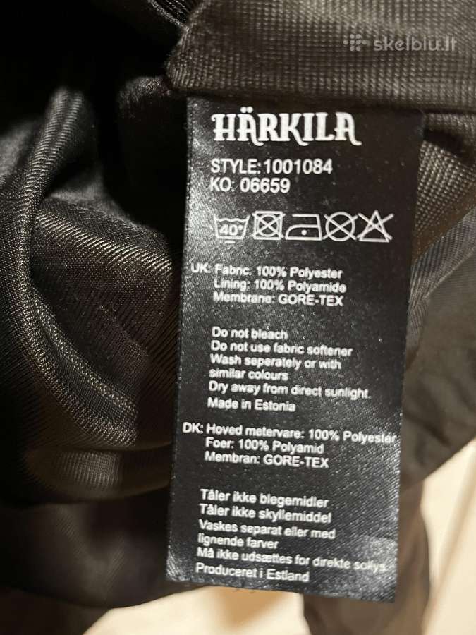 Harkila medžioklinė striukė Gore-tex membrana - nuotraukos Nr. 6