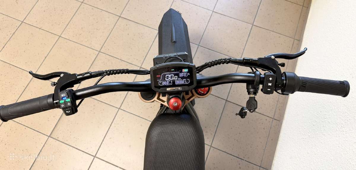 Gt73 Pro Riding Times elektrinis dviratis 1500w - nuotraukos Nr. 11