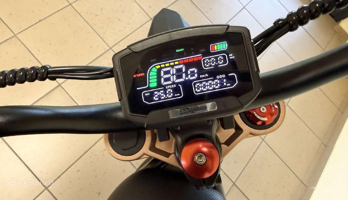 Gt73 Pro Riding Times elektrinis dviratis 1500w - nuotraukos Nr. 10