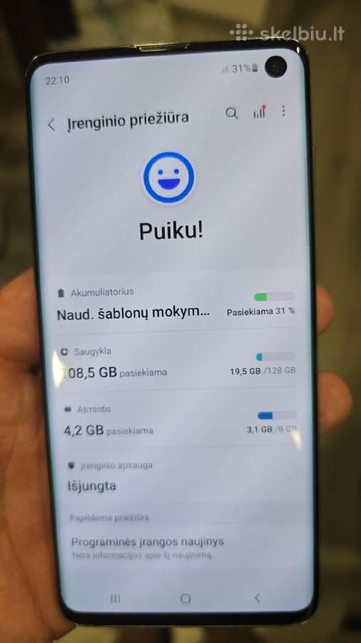 Parduodu s10 8/128gb ir redmi 14 6/128gb