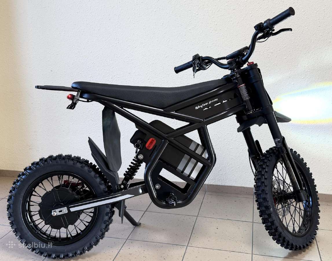 Gt54 Pro Riding Times elektrinis motociklas 1500w - nuotraukos Nr. 3