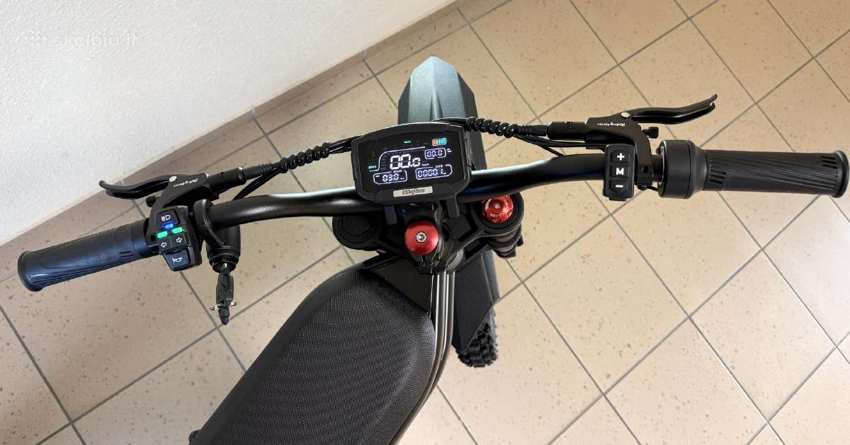 Gt54 Pro Riding Times elektrinis motociklas 1500w - nuotraukos Nr. 7