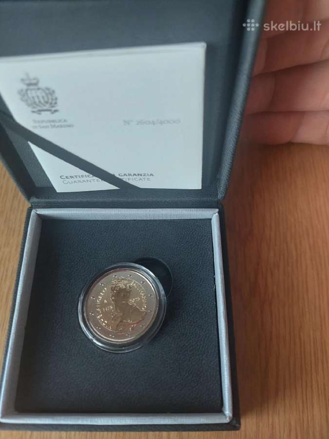 San Marinas 2025 reverse proof - nuotraukos Nr. 2