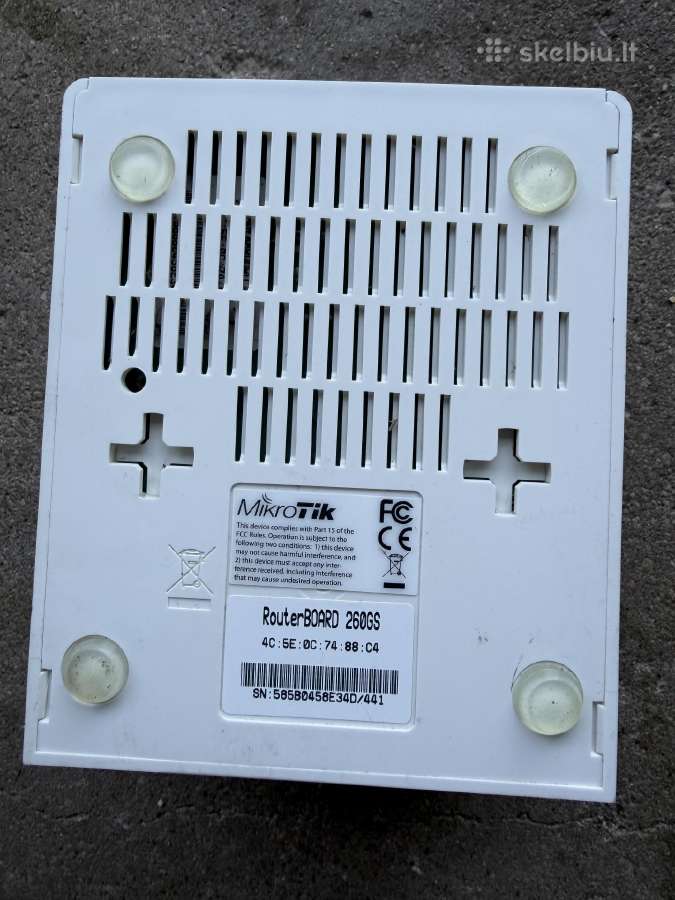 Mikrotik 260gs / 260gsp - nuotraukos Nr. 3