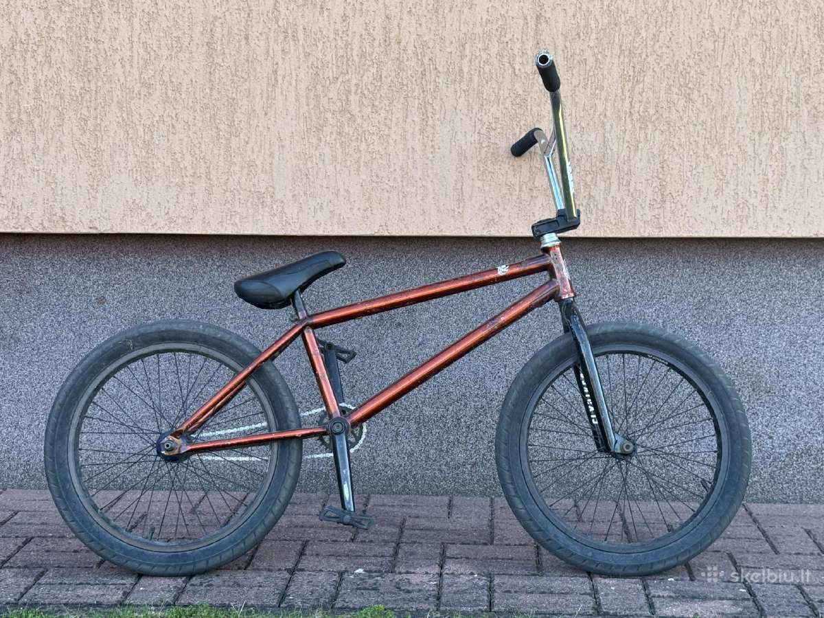 BMX dviratis custom surinktas