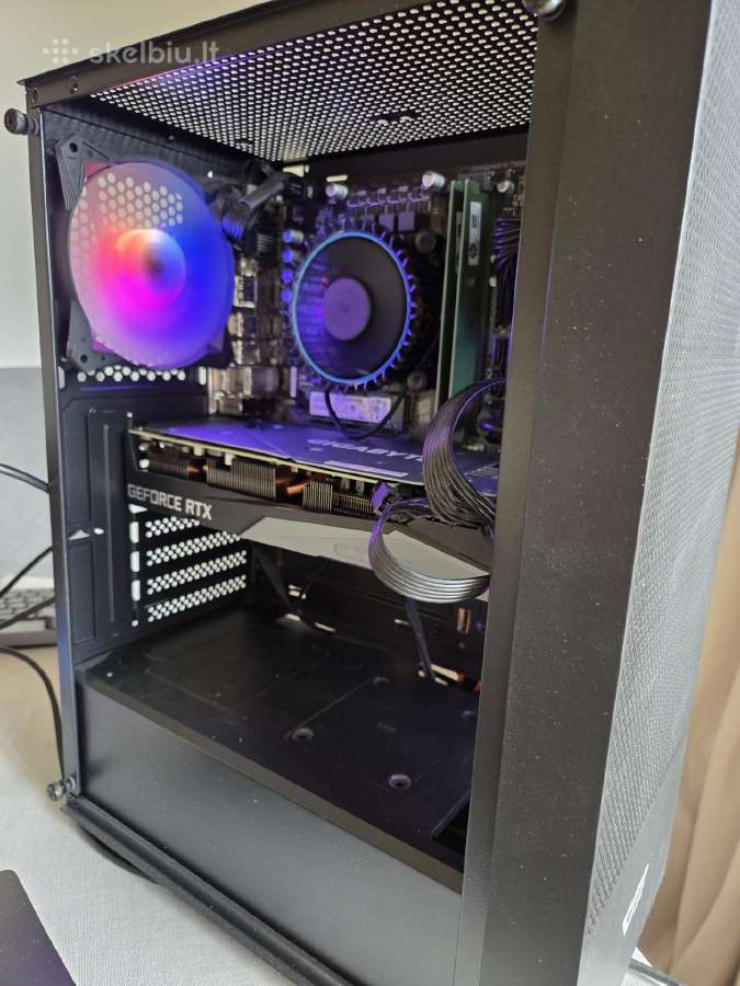 Naujas Intel i5-12400 su Rtx 3070