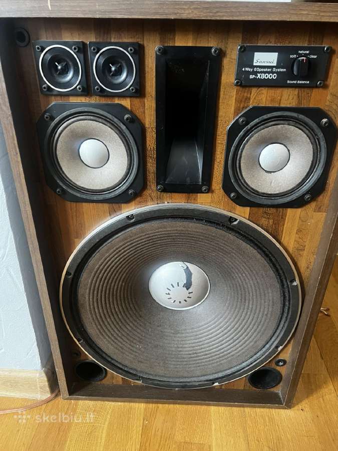 Sansui sp-x8000 + Akai Ak-u55 + Pionner Tx-608 - nuotraukos Nr. 4